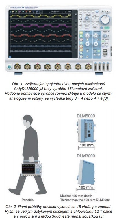 MSO řady DLM5000. Osm kanálů je pouze začátek